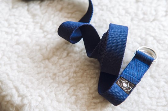 Yoga riem / strap extra lang indigo - Lotus van Lotus — afbeelding 2