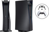 Faceplates geschikt voor Playstation 5 inclusief Middle Skin - Disc Edition - Matte Black