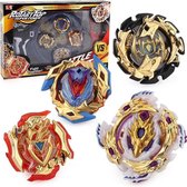 Nintai BeyBlade Set - Beyblade set met Arena - voor kinderen - Met Launchers - 4 verschillende tollen - Multicolor