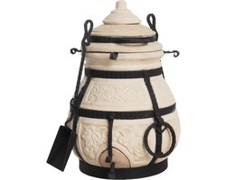 Keramische tandoor Nomade - Multifunctionele Houtoven BBQ - Voor de Fijnproever!