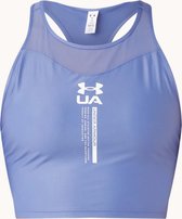 Under Armour Iso-Chill cropped trainingstop met HeatGear - Blauw - Maat L