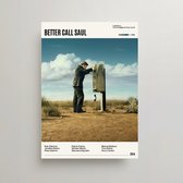 Better Call Saul Poster - Minimalist Filmposter A3 - Better Call Saul TV Poster - Better Call Saul Merchandise - Vintage Posters