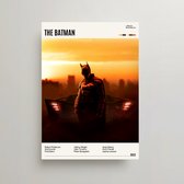 The Batman Poster - Minimalist Filmposter A3 - The Batman 2022 Movie Poster - The Batman Merchandise - Vintage Posters - 2