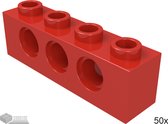 LEGO 3701 Rood 50 stuks