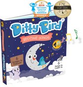 Eli Kids® Ditty Bird - Bedtime Songs - Boek met Liedjes - Slapen - Grappig - Bekende Liedjes - Leerzaam - Baby - Peuters - Pasen