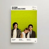 The Perks of Being a Wallflower Poster - Minimalist Filmposter A3 - The Perks of Being a Wallflower Movie Poster - The Perks of Being a Wallflower Merchandise - Vintage Posters - 2