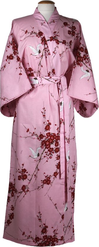 Foto: Dongdong originele japanse kimono katoen kersenbloesem l xl