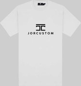 JORCUSTOM Trademark Slim Fit T-Shirt - Wit - Volwassenen - Maat M