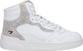 HUB Grip Hoge sneakers - Leren Sneaker - Dames - Wit - Maat 40