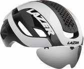 fietshelm Bullet 2.0 unisex schuim/mesh wit maat S