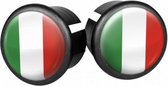 stuurdoppen ItaliÃ« 20 mm groen/wit/rood