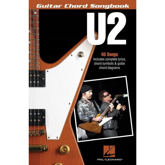 U2 - Guitar Chord Songbook - cover
