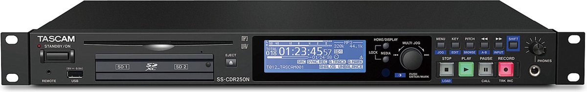 Tascam SS-CDR250N - Stereo recorders