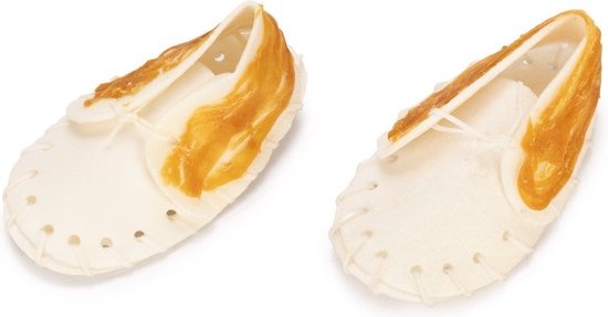 Beeztees Culinair Kauwschoentje met Kip - hondensnacks - Bulkverpakking - 20 stuks