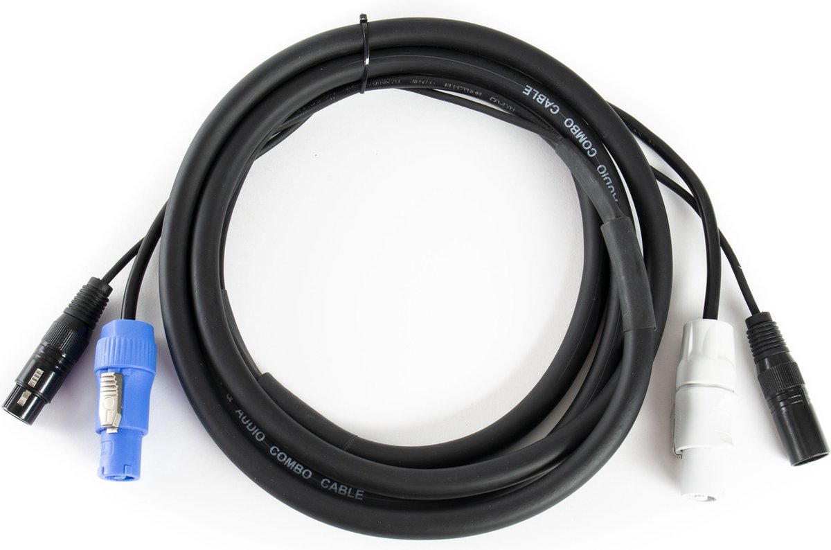 MUSIC STORE Hybridkabel Light Patch 3M Power DMX kabels