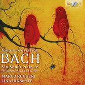 Lina Uinskyte Marco Ruggeri - J.C. Bach: Sonatas For Harpsichord And Violin (CD)