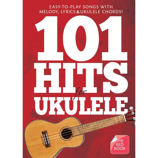 101 Hits For Ukulele Red Book Uke Book