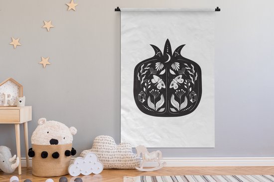 Tapisserie - Tapisserie - Art moderne avec une grenade - 120x180 cm - Tapisserie