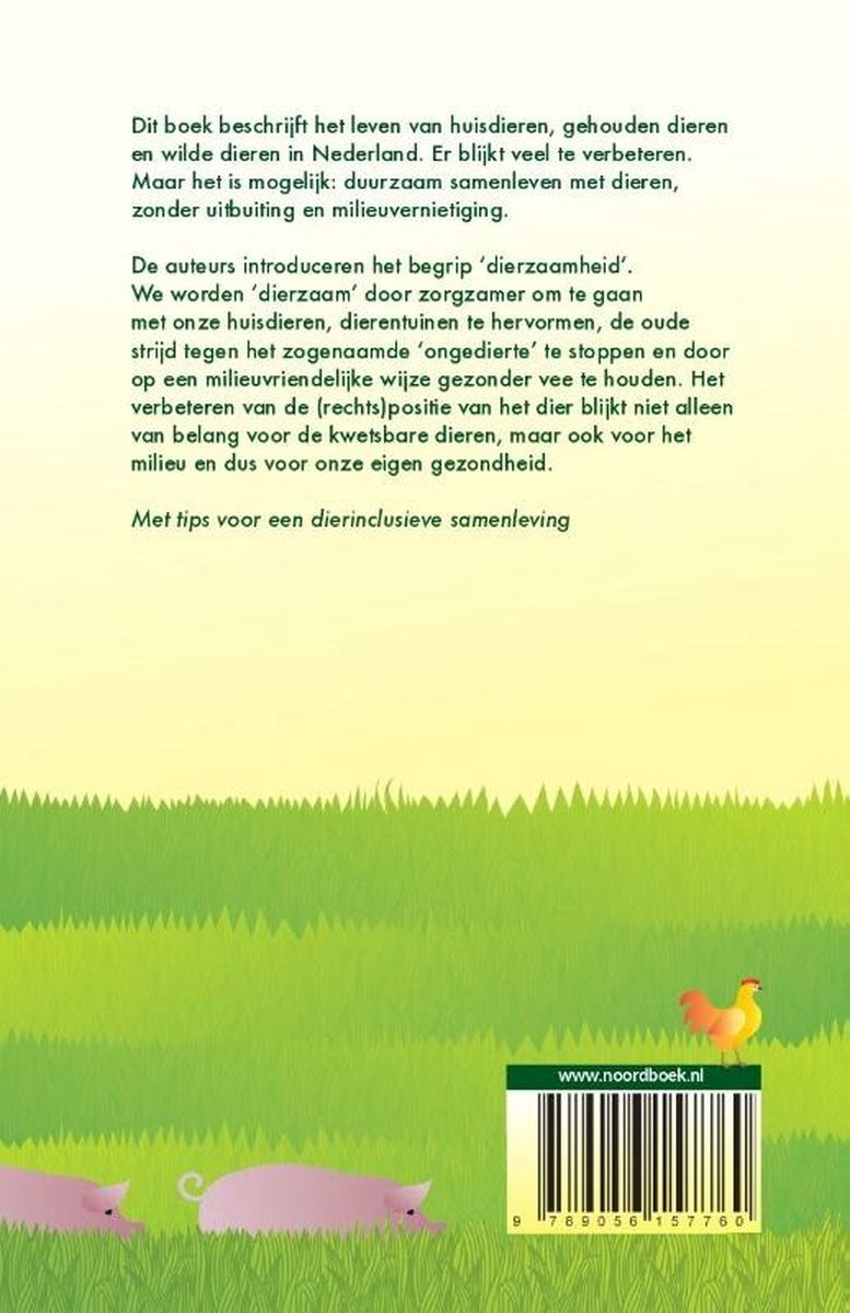 Dierzaamheid - back cover