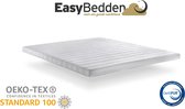 EasyBedden® Topper - Topdekmatras - HR45 / Hybrid Koudschuim 100x220 7 cm dik Actie!!!!