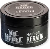 Mr.Rebel Haar, Hair Gel Wax - Hair Styling Gel - Keratin - 450ml