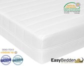 EasyBedden® koudschuim HR45 matras 150x200 14 cm – Luxe uitvoering - Premium tijk - ACTIE - 100% veilig product