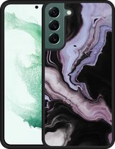 Galaxy S22+ Hardcase hoesje Liquid Marble - Designed by Cazy