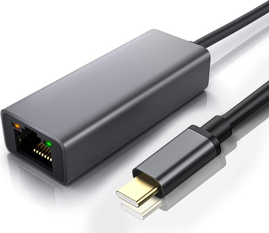 USB-C 3.1 vers RJ45 Ethernet - Adaptateur Internet - Convertisseur - Haute  vitesse -... | bol