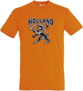T-shirt Holland leeuw | oranje shirt | Koningsdag kleding | Oranje | maat XS