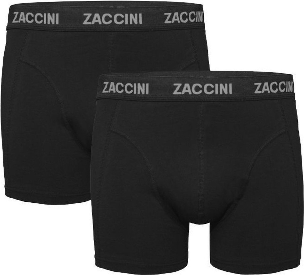 Zaccini - 2-Pack Boxershorts - Zwart