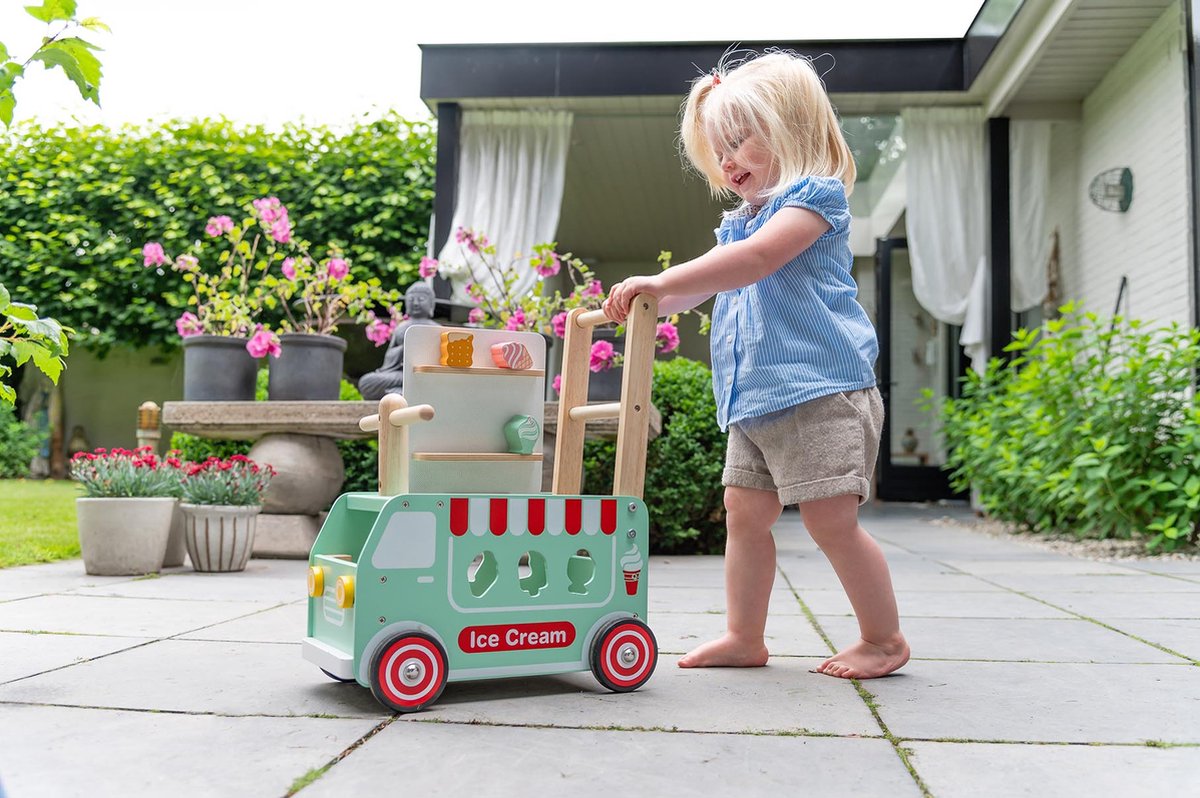 I'm Toy Loop/duwwagen Ijskar Junior Mintgroen