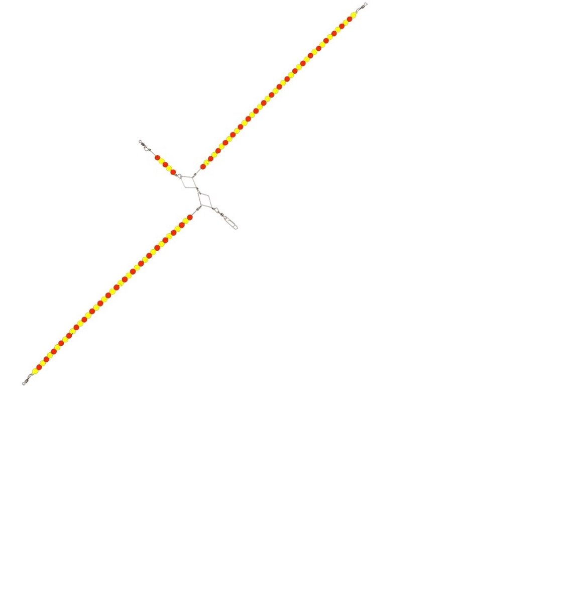 Tronixpro Beaded Spreader Rood/ Geel 8mm
