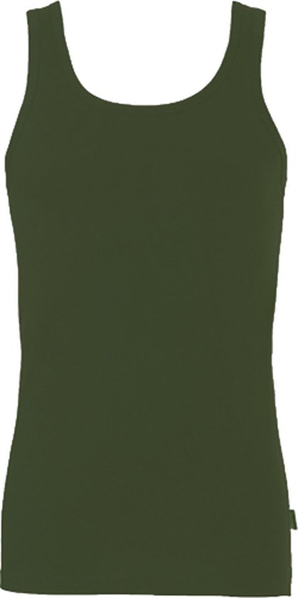 Boru Bamboo - Onderhemd Heren - Singlet Heren - Olijfgroen - 2 Pack - Maat XXXL