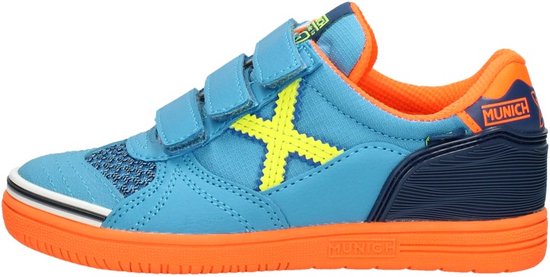 Munich jongens sneakers - Blauw - Maat 37 | bol.com