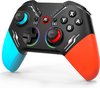 foto van PlayCool Draadloze Pro Controller Geschikt voor Nintendo Switch (OLED)/ Lite /PC/Android met Wake Up, RGB-licht, NFC functie, Turbo functie & programmeerbare toetsen