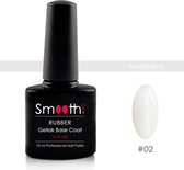 SmoothNails - Rubber Base Coat Milky - Gellak - Wit - Milky White