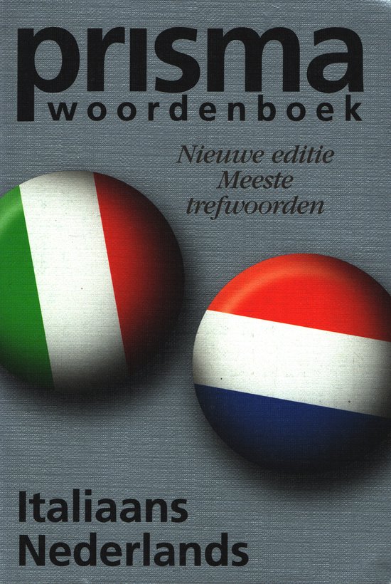 Prisma woordenboek Italiaans - Nederlands, L. Schram-Pighi | 9789027493538  | Boeken | bol.com