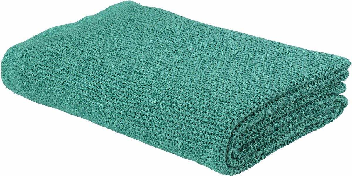 Eskimo - Summer Dream - Deken - Plaid - 150 x 210 - smaragd groen - bestseller