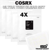 COSRX Ultra-Thin Acne Clear Fit Face Skin Patches - Extra Dun & Transparant - Master Package Set 4 Packs of 18 Patches