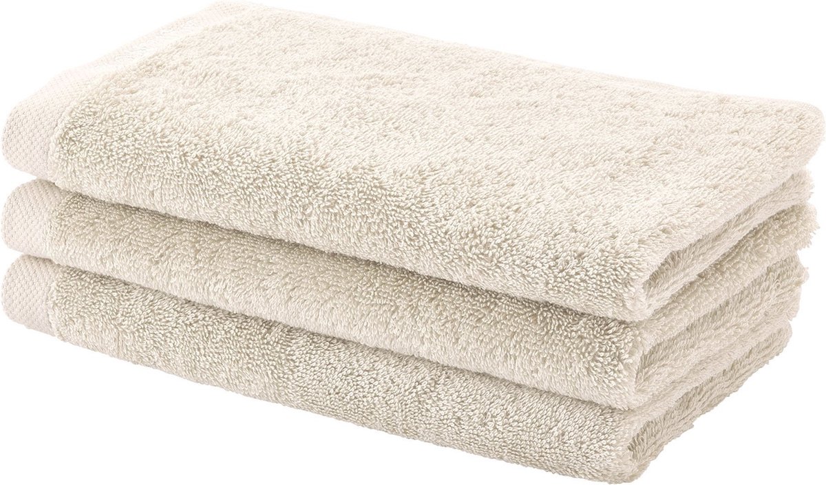 Aquanova gastendoek London - 30x50 cm - Set van 6 - Birch
