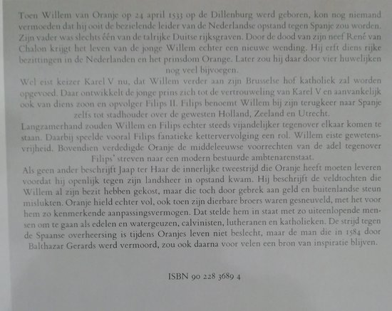 Willem van Oranje, Jaap ter Haar | 9789022836897 | Boeken | bol