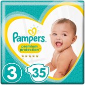 1x Pampers - Premium Protection 3 (35 stuks/doos)