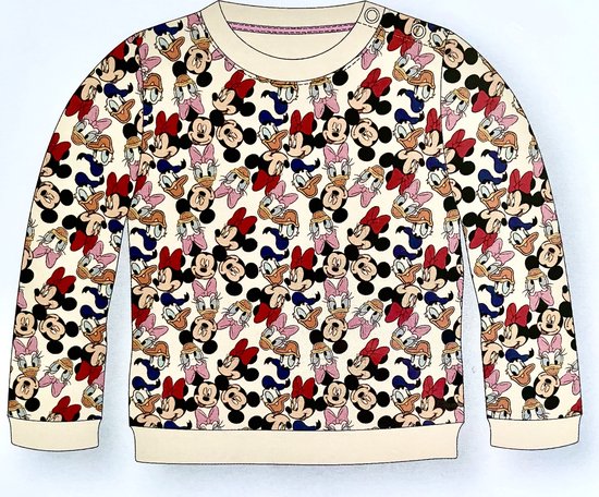 Disney- Mickey en vrienden - Sweater - maat 92/98