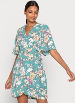 Only ONLALICA LIFE 24 WRAP DRESS - Deep Jung Green