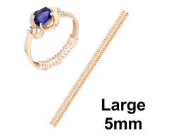 Fako Bijoux® - Ringverkleiner - Ring Verkleiner Gouden Ring - Large - 10cm - Goudkleurig