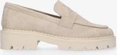 Van Dalen  - BEE BOLD SUEDE LOAFER - Beige - 36