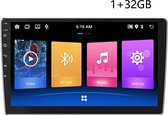 Autoradio TechU™ AT23 – Écran Tactile 2 Din 10.1” – Bluetooth & Wifi – Android 10 – Appel Mains Libres – Radio FM – USB – Navigation GPS – 1G RAM + 32G ROM