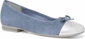 Jana Dames Ballerina 8-8-22150-28 809 blauw H-breedte Maat: 36 EU