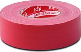 Kip 323 Gaffers Tape 50mm x 50m Mat Rood