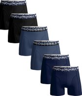 Muchachomalo-6-pack onderbroeken voor mannen-Elastisch Katoen-Boxershorts - Maat S